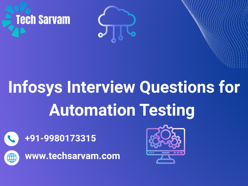 Infosys Interview Questions for Automation Testing – Complete Guide ...